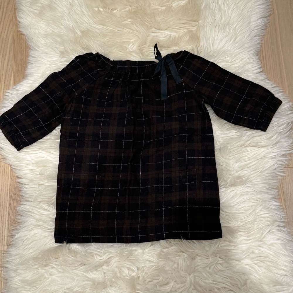 Bonpoint Plaid dress size 4